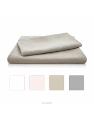 Home: LINENSPA Brushed Microfiber Ultra Soft Bed Sheet Set - Wrinkle Resistant - Twin XL Size - Sand - LINENSPA
