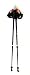 Sporting Goods : KEYTZ Nordic Walking Fitness Poles - Lightweight Carbon/Aluminum Shafts (Black, White, or Pink) - Pair