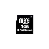 1 GB Mini SD Memory Card with SD Adapter - by Abacus24-7