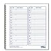 TOPS Voice Message Log/Date/Name/Number, 8.5 X 8.25 Inches, 1400-Message Book (44165)