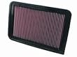 2007-2008 Toyota Camry Air Filter Panel H-1 in. L-11.75 in. W-7 13/16 in.