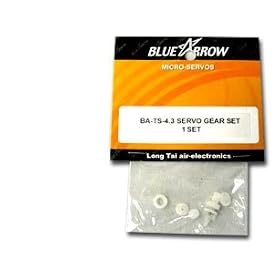 Blue Arrow 3.6 Gram Micro Servo Replacement Gear Set from Hitec Control Systems