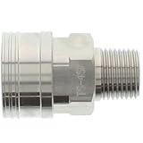 バルブレス中圧用ソケットカプラー・ステンレス（メネジ取付用） TS-6SM-SUS