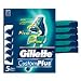 Gillette CustomPlus Pivot Razors For Men, Sensitive, 5/Pack, 6 Ea