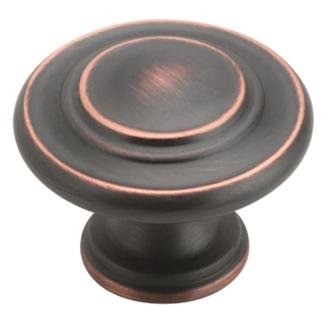 Amerock TPK1586-ORB Inspirations 3-Ring 1-3/8-Inch Diameter Knob, Oil Rubbed Bronze, 10-Pack