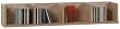 SB-Design 206-004 Wandregal Point 4 - B/H/T: 92.0 x 16.5 x 17.0 cm, Noce