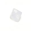 Chessex Frosted 16mm Light Blue and white d8