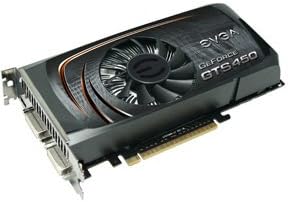 Max Group EV10XGTS450 Evga GeForce 1024MB DDR3 PCIE2.0 2DVI HDMI Video Card