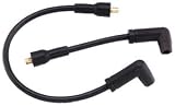 Accel 8.8 Custom Fit Spark Plug Wire Set - Black 172086-K