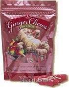Ginger Chews, Spicy Apple, 3 oz.