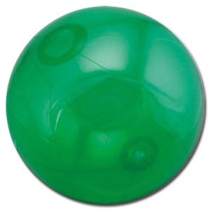 Beachballs - 16'' Translucent Green Beach Ball
