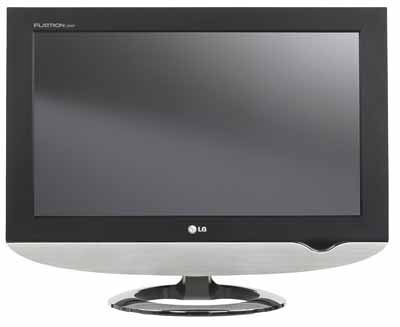 LG M2343A-BZ - 23" FLATRON LCD TV - widescreen - 720p - HD ready - black, white