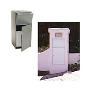 dVault&reg; Secure Collection Unit With Front Access - Gray
