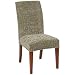 Michelle Slipcovered Parsons Cherry Leg Armless Dining Chair
