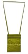 Silk shoulder bag, 'Green Lahu Sky'
