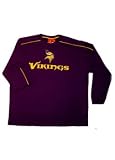 Minnesota Vikings Close Look Long Sleeve Big and Tall Tee