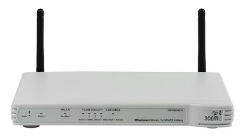 3Com OfficeConnect Wireless 11g Cable/DSL Gateway ( 3CRWE554G72-US )