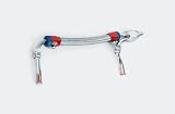 Mr. Gasket 1556G Chrome Adjustable Fuel Line
