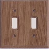 Jackson Deerfield #8OK102 Oak Double Toggle Plate