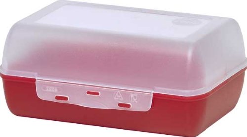 EMSA 505281 VARIABOLO Clipbox klein, Rot/Transparent Preisvergleich