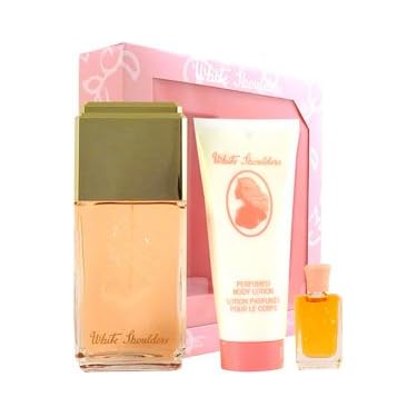 White Shoulders Perfume By Evyan For Girl Set Eau De Cologne Spray 45oz Lotion 33oz Parfum 025 Oz