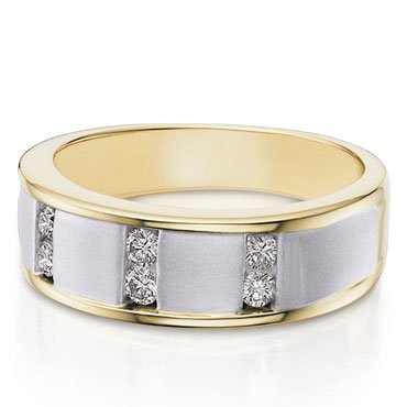 Men's Diamond Band 1/3ctw