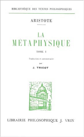 La m�taphysique (2 vol.)