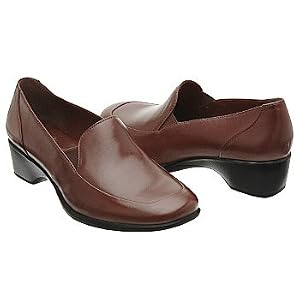 Buy Clarks England Ladies Poole (Brown Leather 10.0 N) by Clarks