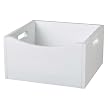 Cedar Drawer Box White