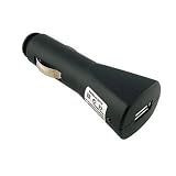 Black USB Car Charger for iPod, Zune, Mp3 Player and PDA Devices by