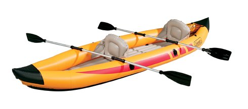 Coleman Two-Person Inflatable Touring Kayak with Paddles