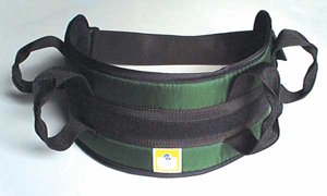 Buy Padded Gait Belt – Medium, Green 28”-48”