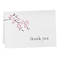 Cherry Blossom Thank-You Cards