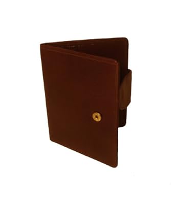 Cognac Glazed Cow Hide Leather Crocket Passcase /w Tab 990059COG Cognac Glazed Cow Hide Leather Crocket Passcase /w Tab 990059COG