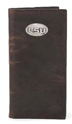 Brown Crazy Horse Leather Secretary Wallet