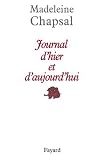 Journal d hier et d aujourd hui, Tome 1 :
