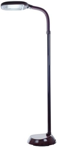 Quality Living Wood Grain Sunlight Floor Lamp