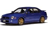 Diecast Model Subaru Impreza in Blue