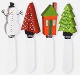 Festive Forest Set of 4 Spreaders
