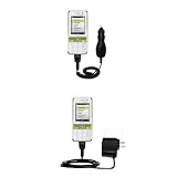 Essential Kit for the Sony Ericsson k660i - includes Car and Wall Charger with Rapid Charge Technology - Gomadic Brand w/ TipExchange Technology
