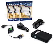 T-Mobile Dash 3G miniSync - Complete Essentials Kit (High Current Output) (ClearTouch Anti-Glare, UK outlet plug)