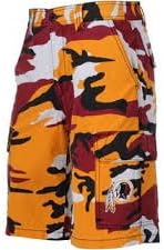Washington Redskins NFL Team Camo Camouflage Shorts