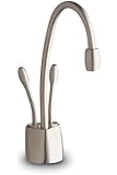 InSinkErator F-HC1100SN Indulge Contemporary Hot and Cold Water Dispenser, Satin Nickel