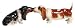 Kitchen & Housewares : KISSING BASSET HOUNDS Dogs SALT & PEPPER SHAKERS New Gift