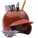 Los Angeles Angels Mini Helmet Desk Caddy (Quantity of 1)