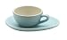Nigella Lawson Living Kitchen Espresso Cup & Saucer Set/4 Blue