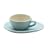 Nigella Lawson Living Kitchen Espresso Cup & Saucer Set/4 Blue