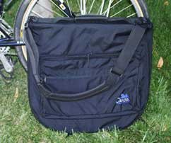 Jandd Commuter Garment Pannier Black