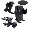 ARKON SM 410 SUPPORT UNIVERSEL PARE BRISE GRILLE AERATION TABLEAU DE BORD SMARTPHONE PDA