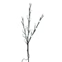 24-Light White LED Branches w Globe Bulbs